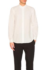 Robert Geller The Long Sleeve Dress Shirt In White