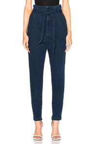 Ag Adriano Goldschmied Pentra Pants In Blue