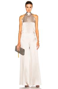 Galvan Slouchy Jumpsuit In Metallics