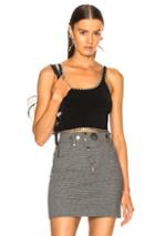 Alexander Wang Cami Bra Top In Black
