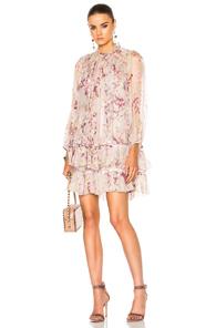 Zimmermann Winsome Sphere Dress In Purple,floral