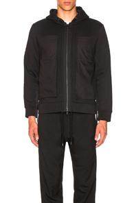 Craig Green String Hoodie In Black