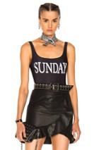 Alberta Ferretti Sunday Swimsuit In Black
