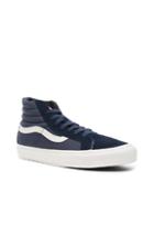Vans Vault Og Canvas Sk8-hi Lx In Blue