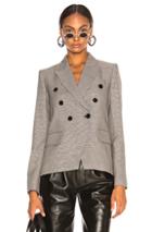 Stella Mccartney Robin Double Breasted Blazer In Blue