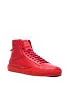 Givenchy Urban Street High Top Sneakers In Red