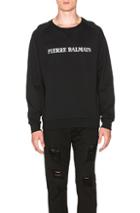 Pierre Balmain Sweatshirt In Black
