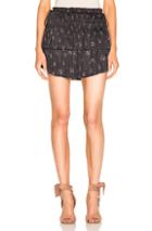 Ulla Johnson Pippa Skirt In Black,floral