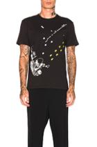 Raf Simons Slim Fit Astronaut Tee In Black