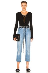A.l.c. Solana Top In Black