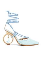 Jacquemus Chaussures Riviera Sandal In Blue