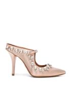 Givenchy Feminine Satin Crystal Mule In Neutrals