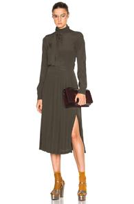 No. 21 Evita Dress In Green