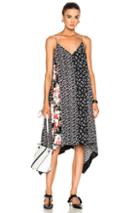 Rag & Bone Londar Dress In Black,floral,pink,white