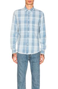 Simon Miller Pismo Shirt In Blue,checkered & Plaid
