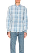 Simon Miller Pismo Shirt In Blue,checkered & Plaid
