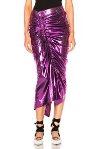 Preen By Thornton Bregazzi Jacy Skirt In Purple,metallics