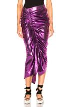 Preen By Thornton Bregazzi Jacy Skirt In Purple,metallics