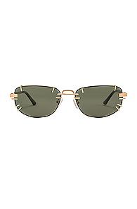 Y/project Pronged Sunglasses In Metallic