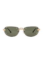Y/project Pronged Sunglasses In Metallic