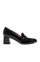 Tabitha Simmons Patent Leather Margot Heels In Black