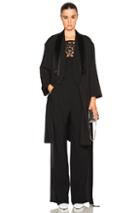 Givenchy Long Trench In Black