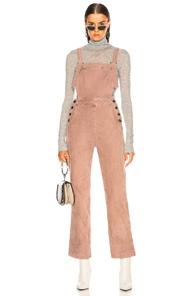 Ag Adriano Goldschmied Gwendolyn Overalls In Pink