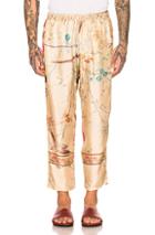 Pierre-louis Mascia Alow Ultrawash Pant In Floral,neutral