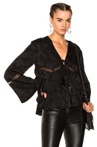 Iro Gander Top In Black