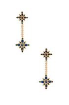 Christie Nicolaides Matilde Earrings In Metallics,blue