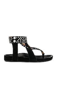 Isabel Marant Ellan Sandal In Black