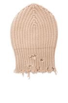 Unravel Rib Knit Beanie In Neutrals