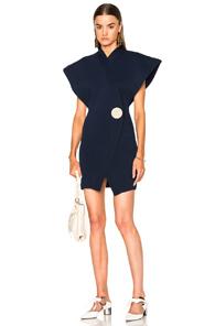 Jacquemus Wrap Cardigan In Blue