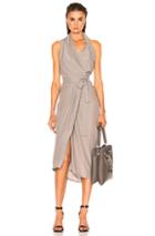 Rick Owens Limo Dress In Gray