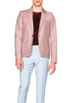 Acne Studios Time Blazer In Pink,purple