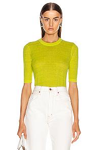 Veronica Beard Dean Sweater In Yellow