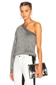 Rta Goldie Sweater In Metallics