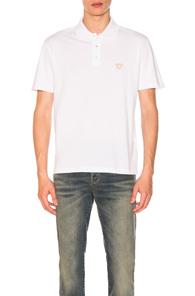 Versace Medusa Polo In White