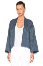 Nili Lotan Kimono Jacket In Blue