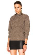 Toteme Verbier Turtleneck Sweater In Brown