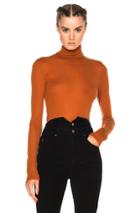 Isabel Marant Etoile Joey Body Knit Top In Orange