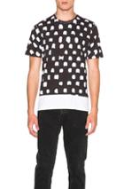 Marni Printed Regular Fit Tee In Abstract,white,gray