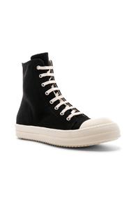 Drkshdw By Rick Owens Hi-top Sneakers In Black