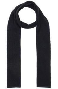 Lemaire Cashwool Silk Knit Tie In Blue
