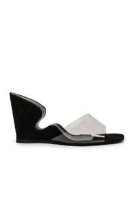 By Far Greta Mule In Black