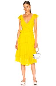 Marissa Webb Dion Dress In Yellow