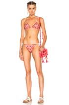 Missoni Mare Bikini In Metallics,orange,pink