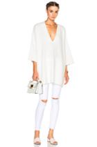 Jenni Kayne Cashmere Kaftan Sweater In White