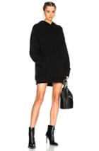 Beau Souci Trash Oversized Hoodie Dress In Black