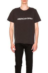 Rhude American Spirit T-shirt In Black